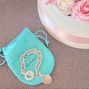 Tiffany & Co. Heart Tag Toggle Bracelet